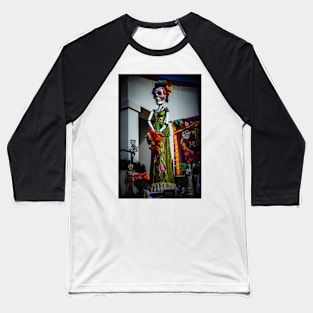 Dia de los Muertos Baseball T-Shirt